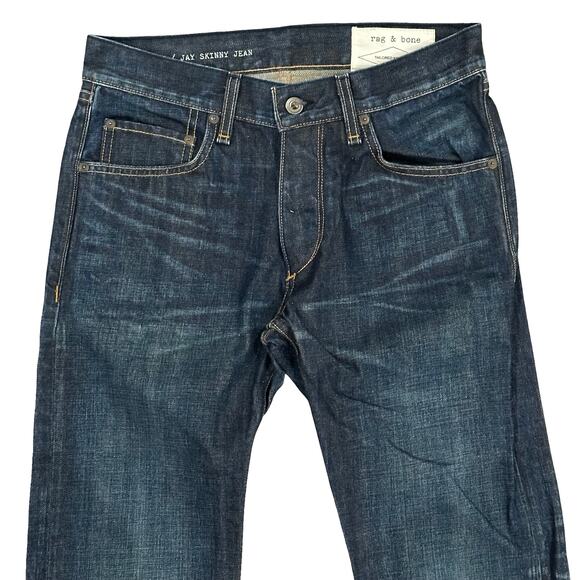 Rag & Bone RB 23X Jay Skinny Jean 100% Cotton Jeans Size 32 NWOT - Picture 3 of 9